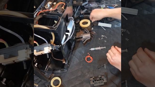 Jura Impressa S7. Ремонт.