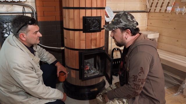 Кирпичная отопительная печь котел от КДМ. Мечта Дачника. смотреть онлайн