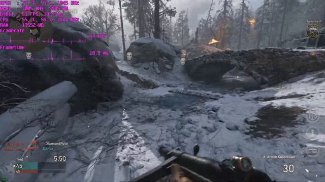 Call of Duty WWII PC i7 3770S + Kelper GTX Titan 6GB 1080p Maxed Settings смотреть онлайн