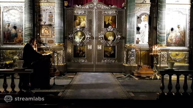 Чтение великого канона преподобного Андрея Критского во вторник 1-ой седмицы Великого поста смотреть онлайн