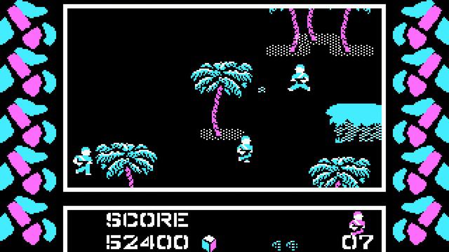 Commando (MS-DOS) 1986-88, Data East,Capcom CGA смотреть онлайн