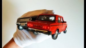 Машинки. Купил новые модельки машин ВАЗ 2101 Копейка и ЛАДА 2106 Шестерка Жигули распаковка и обзор.