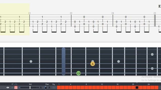 Guitar Tab - Gaster's Theme (Undertale) OST Fingerstyle Tutorial Sheet Lesson #Anp смотреть онлайн
