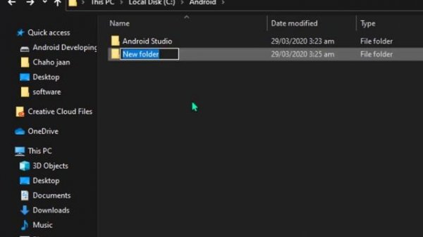 How to solve android SDK location should not contain whitespace this cause problem with NDK