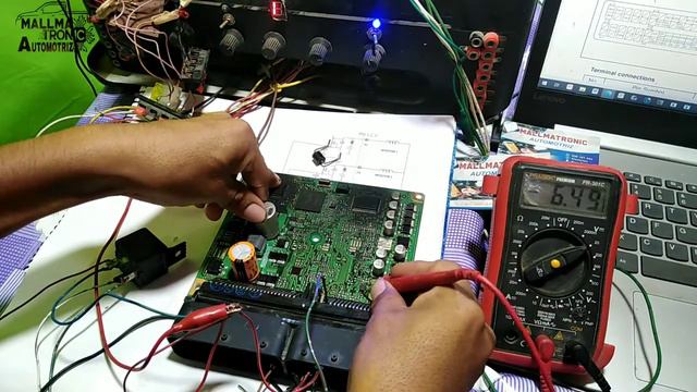 Computadora ECU Mitsubishi Tritón L200 motor 4d56 смотреть онлайн