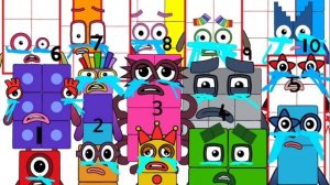 Numberblocks crying poor guys :(