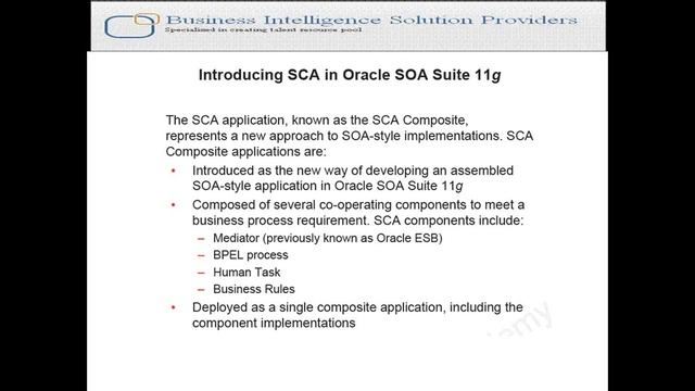 Oracle SoA Architecture смотреть онлайн