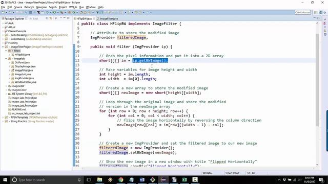 APCS - Filter Lab Example 1 (Black and White) смотреть онлайн