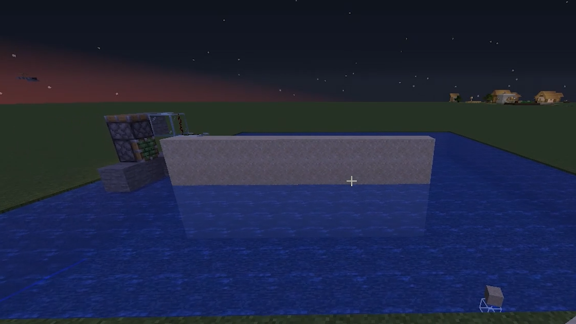 Как быстро осушить водоем в Майнкрафт | Minecraft постройки смотреть онлайн