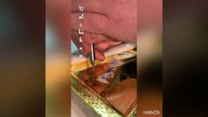 #чеканка по золоту на иконе
