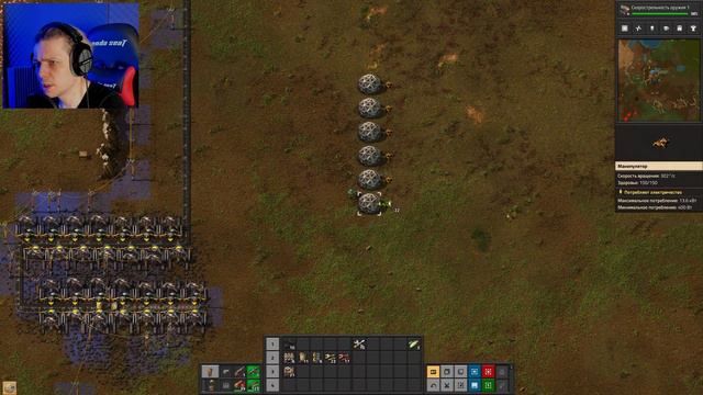 Прохожу факторию, самое начало | Factorio 1.1.104 #1 смотреть онлайн