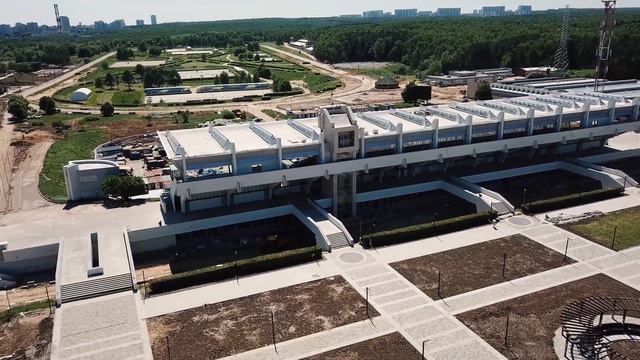 Обзорная панорама реконструкции конноспортивного комплекса Битца. Реконструкция КСК Битца 06.2021. смотреть онлайн
