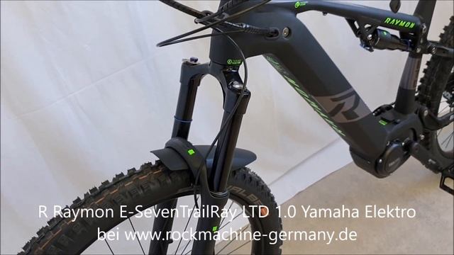 R Raymon E SevenTrailRay LTD 1 0 YAMAHA PW-X, 80Nm Intube 500WH SRAM NX Elektro Mountain Bike 2020 смотреть онлайн
