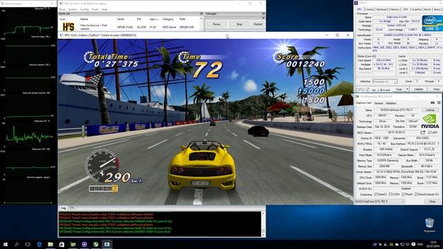 RPCS3 Playstation 3 Emulator - OutRun Online Arcade (2009). LLVM Vulkan Test #4 смотреть онлайн