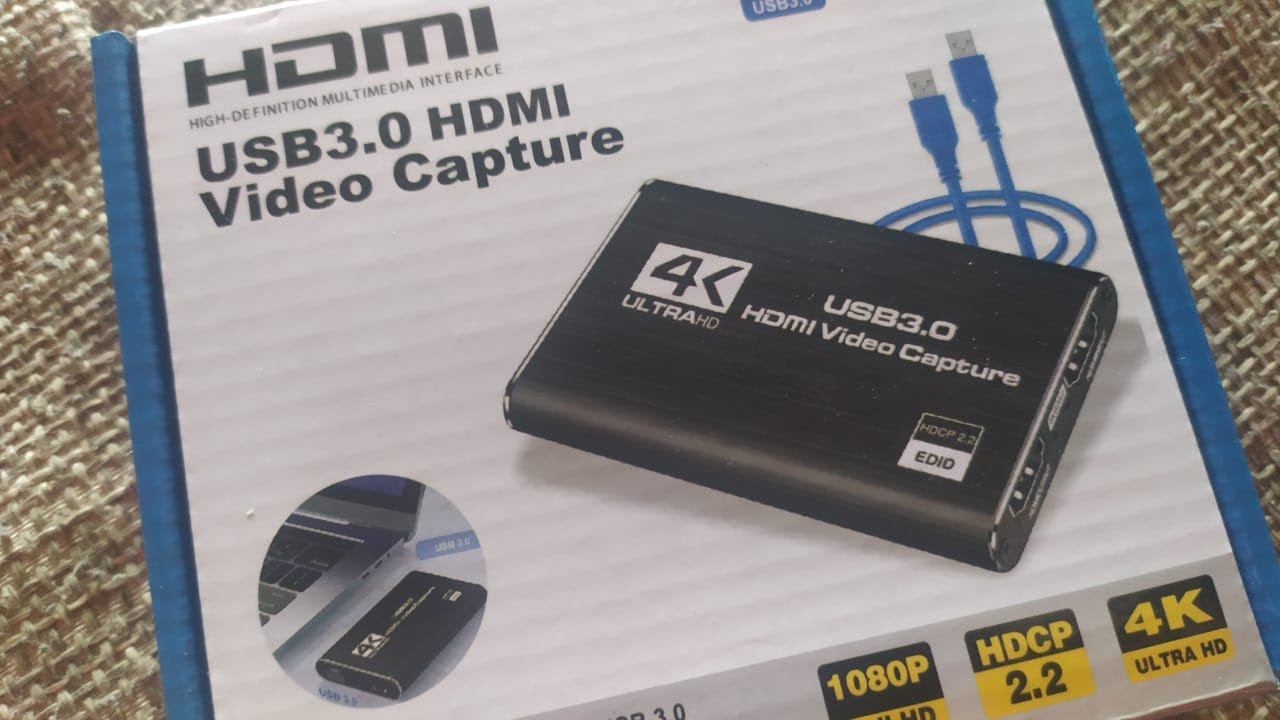 Внешняя карта (плата) захвата USB3.0 HDMI Video Capture смотреть онлайн