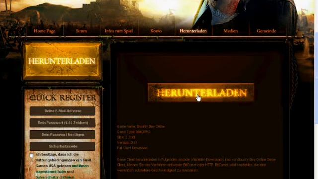 Bounty Bay Online Tutorial Client DE смотреть онлайн