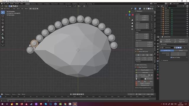 97.Blender Jewelry. Сережки (часть1) смотреть онлайн