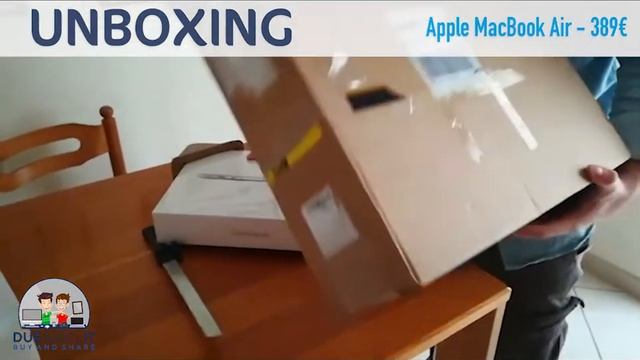 [UNBOXING] Apple MacBook Air - 389€ смотреть онлайн