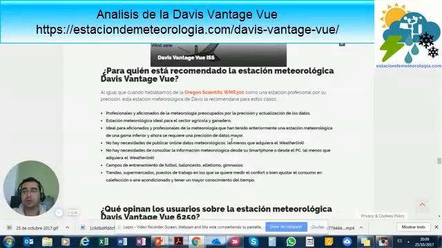 3º Vídeo - Análisis de la estación meteorologica Davis Vantage Vue. смотреть онлайн