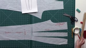 Моделирование женских брюк с защипами от базовой основы. Грамотное моделирование. Урок 36Моделирован