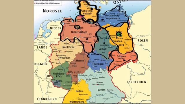 Deutschland. Bundesländer. Немецкий язык. смотреть онлайн