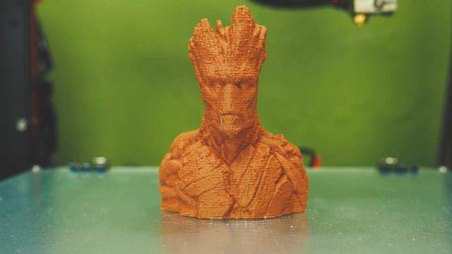💡🌳 3D Printing GROOT with REAL WOOD!!! - Quick Print смотреть онлайн