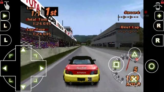 Gran Turismo 2 Test Drive Demo- Beta #39 Honda S2000 RM смотреть онлайн