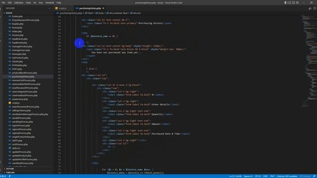 Design a responsive purchase history page using HTML, CSS, JavaScript and Bootstrap смотреть онлайн