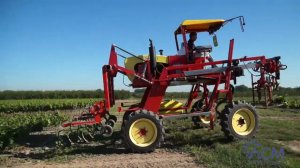 Vermande 2204VB Самоходный высококлиренсный опрыскиватель и междурядный прополочный культиватор