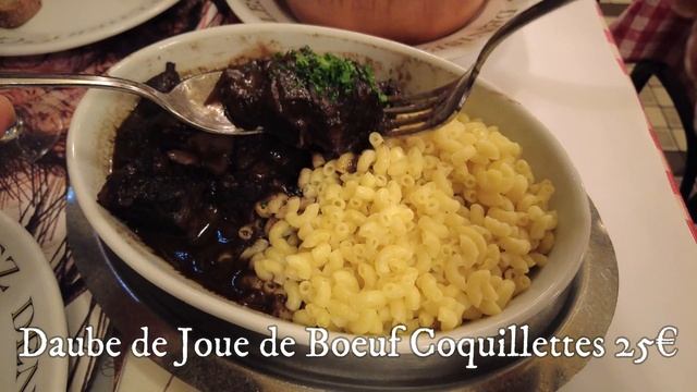 【パリカフェ巡り】レ・アール近くのレストランで冬の煮込み料理、賑やかな夜のパリを歩く смотреть онлайн