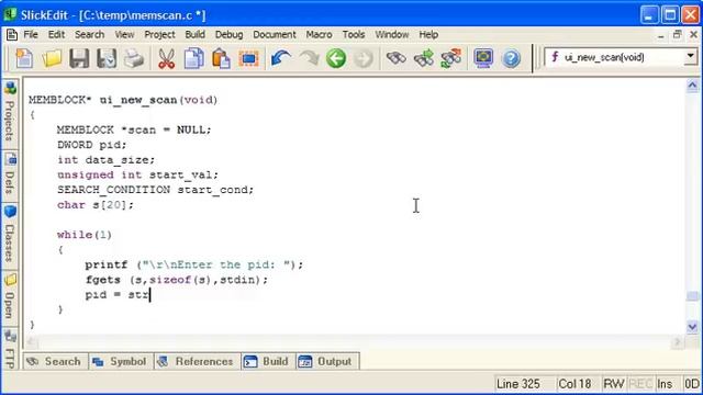 C programming: write a memory scanner (part 7 of 8) смотреть онлайн