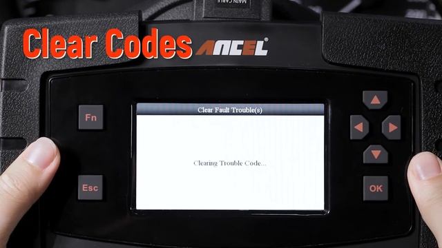 Автомобильный диагностический сканер, Ancel FX4000 OBD2, для ABS, масла, EPB смотреть онлайн