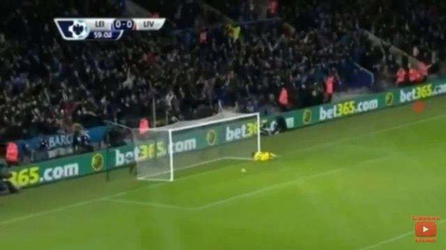 Прекрасный гол Vardy в ворота Ливерпуля(3:1) смотреть онлайн