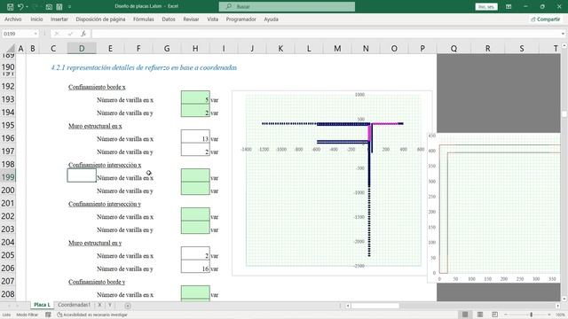 Diseño de PLACA TIPO L - Diagrama de Interacción (plantilla excel profesional) смотреть онлайн