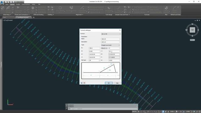 1.7.2 Ferrovia Railway design - TURNOUTS CATALOGUE смотреть онлайн