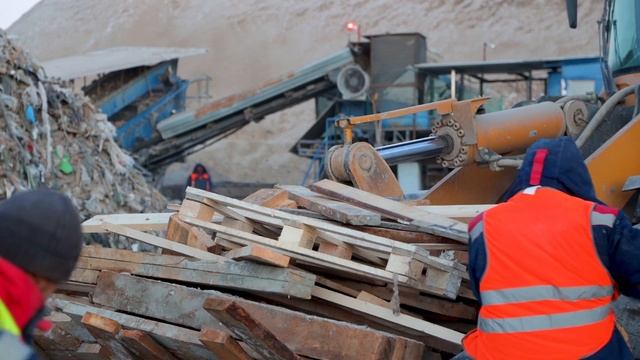 Утилизация древесных отходов предприятием «Гранит Авто» Московская область. смотреть онлайн