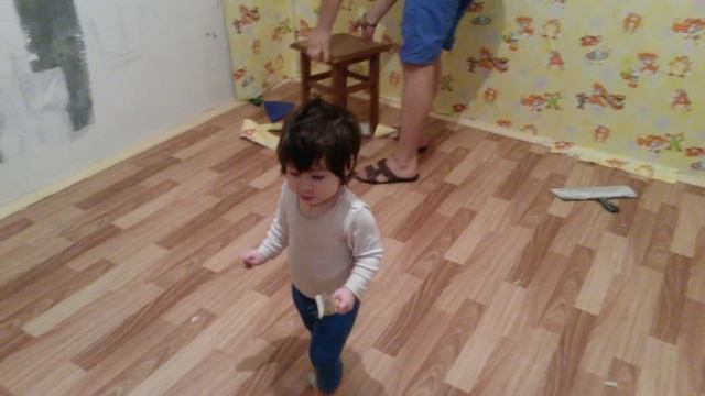 Ремонт в детской комнате с Лизой Часть 2 Repair in the nursery with Lisa Part 2 смотреть онлайн