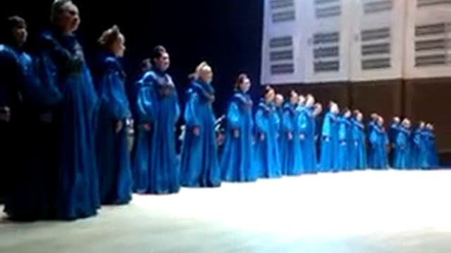 Сибирский народный хор Степь да степь кругом смотреть онлайн