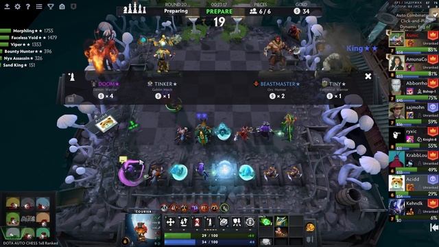 dota auto chess - VOID combo now good and playable combo in synergy with assassins - queen gameplay смотреть онлайн