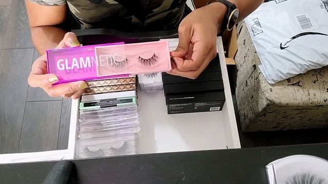 Makeup Declutter 2021 - Lashes...Why Do I Have So Many?! смотреть онлайн