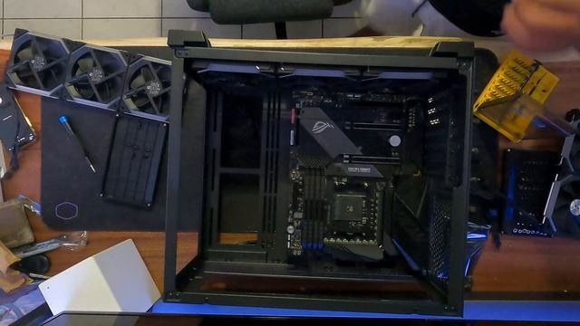 Building my $5000 Gaming Rig on Lian Li o11 Mini with RTX 3090 Strix Part 1 смотреть онлайн