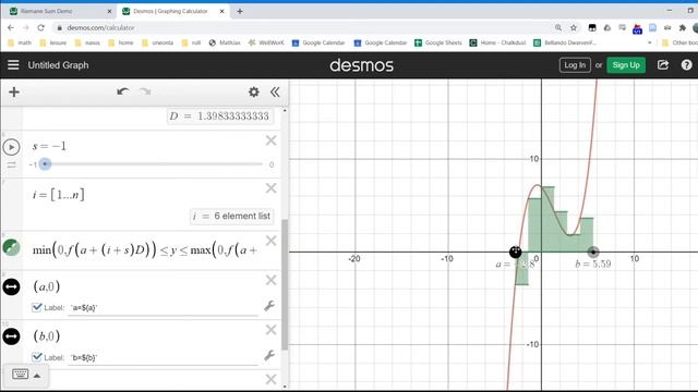 Building Interactive Graphs In Desmos - Example with Riemann Sums смотреть онлайн