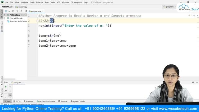 How to Read a Number n and Compute n+nn+nnn in Python - Hindi #16 смотреть онлайн