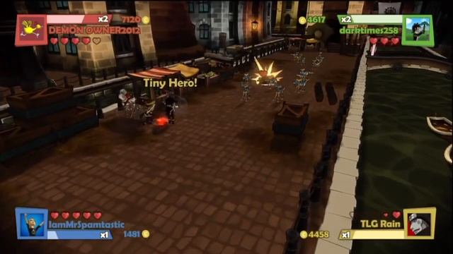 Fable Heroes: 4 Play Co-Op Walkthrough Part 5: Bowerstone смотреть онлайн