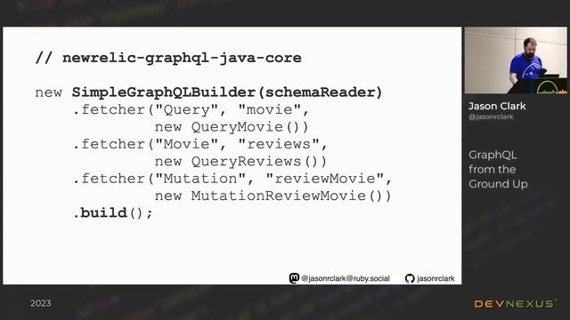 Devnexus 2023 - GraphQL from the Ground Up - Jason Clark смотреть онлайн