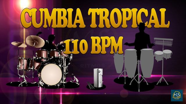 RITMO CUMBIA TROPICAL 110 BPM (Básica) #SUSCRIBETE #LIKE смотреть онлайн