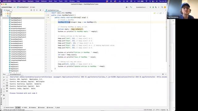CSCI2120 - Lecture 14C: Collections - HashMap смотреть онлайн
