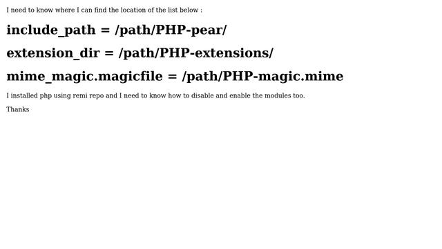 DevOps & SysAdmins: Need to know where the location of PHP-extensions and others смотреть онлайн