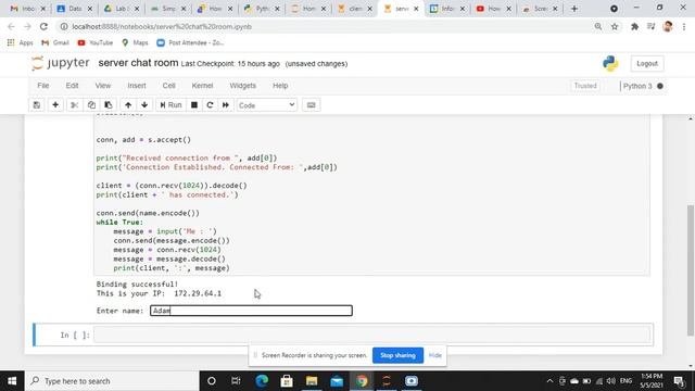 Socket Programming Chat Room смотреть онлайн