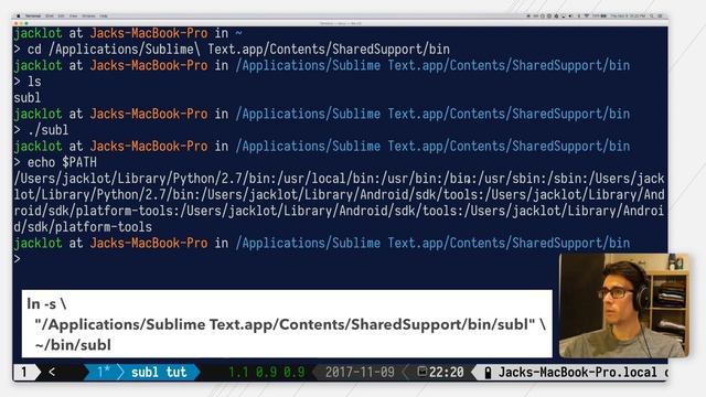 How to launch Sublime Text from the terminal | Sublime Text basics смотреть онлайн